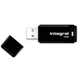 Integral Integral USB 2.0 stick, 16 GB, zwart