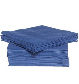 Cosy Cosy & Trendy servet, 38 x 38 cm, blauw, 40 stuks