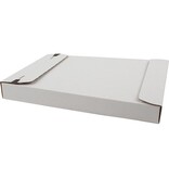 Merkloos Verzenddoos met strip, ft 260 x 170 x 28 mm (A5+) [25st]