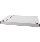 Merkloos Verzenddoos met strip, ft 350 x 250 x 28 mm (A4+)