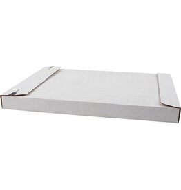 Merkloos Verzenddoos met strip, ft 350 x 250 x 28 mm (A4+) [25st]