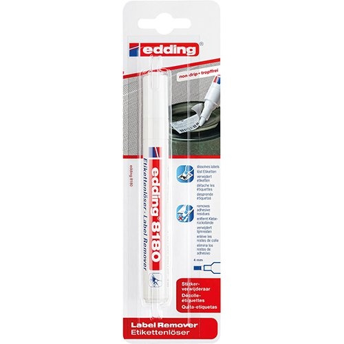 Edding Edding sticker verwijderaar e-8180, op blister