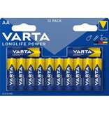 Varta Varta batterij Longlife Power AA, blister van 12 stuks