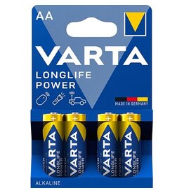 Varta Varta batterij Longlife Power AA, blister van 4 stuks