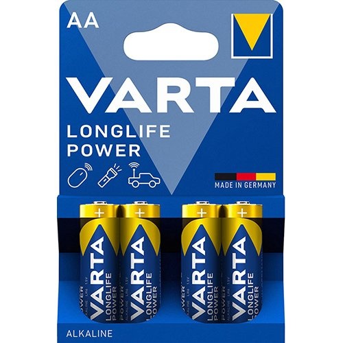 Varta Varta batterij Longlife Power AA, blister van 4 stuks