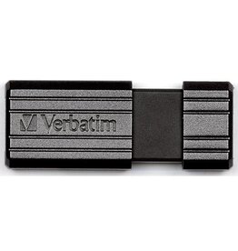 Verbatim PinStripe USB 2.0 stick, 8 GB, zwart