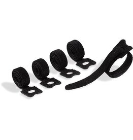 Durable Durable Cavoline Grip Tie kabelbinder met klittenband, zwart, pak van 5 stuks