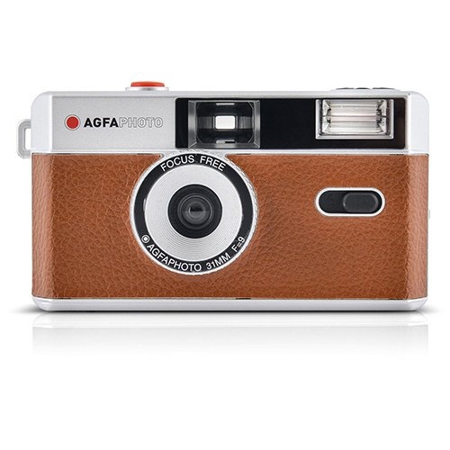 Agfaphoto AgfaPhoto retro analoog fototoestel, 35mm, bruin