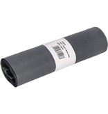 Deiss Deiss vuilniszak ft 50 x 60 cm, 33 liter, grijs, HDPE, rol van 50 stuks