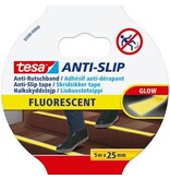Tesa Tesa anti-slip tape, ft 5 m x 25 mm, fluogeel