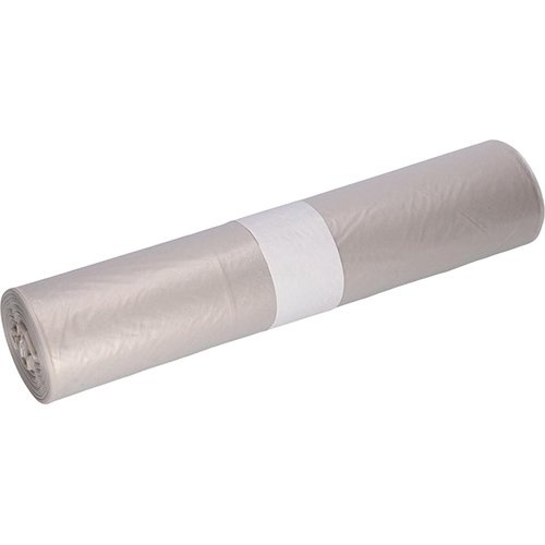 Deiss Deiss vuilniszak 120 l, ft 70 x 110 cm, transparant, HDPE, rol van 25 stuks