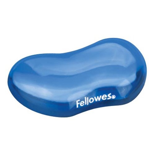 Fellowes Fellowes Crystals Gel polssteun, blauw