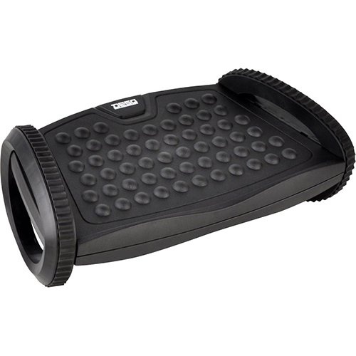 Desq Desq voetensteun, 2 hoogte standen, schommel, zwart