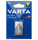 Varta Varta batterij Ultra Lithium 9V, blister van 1 stuk
