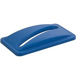 Rubbermaid deksel voor afvalcontainer Slim Jim, blauw