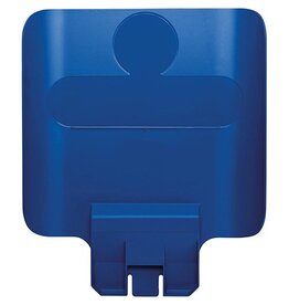 Rubbermaid Slim Jim paneel voor recycling station, blauw