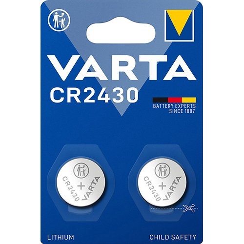 Varta Varta knoopcel Lithium CR2430, blister van 2 stuks