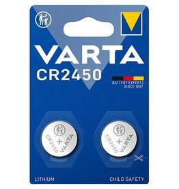 Varta Varta knoopcel Lithium CR2450, blister van 2 stuks