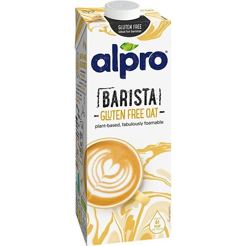 Alpro Alpro Barista plantaardige havermelk, 1 l, pak van 8 stuks