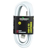 Greenmouse Greenmouse Lightning USB-C kabel, USB-C naar 8-pin, 2 m, wit