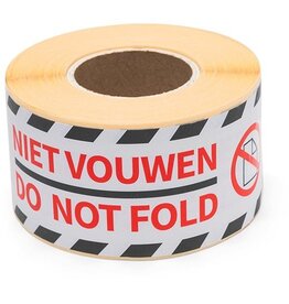 Rillprint Rillprint etiketten Niet vouwen, 46 x 125 mm, rol van 250st.