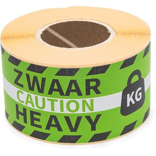 Rillprint Rillprint etiketten Zwaar, ft 46 x 125 mm, rol van 250 stuks