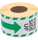 Rillprint Rillprint etiketten This side up, ft 46 x 125 mm, rol van 250 stuks