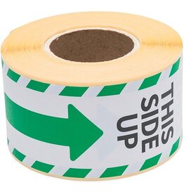 Rillprint Rillprint etiketten This side up, ft 46 x 125 mm, rol van 250 stuks