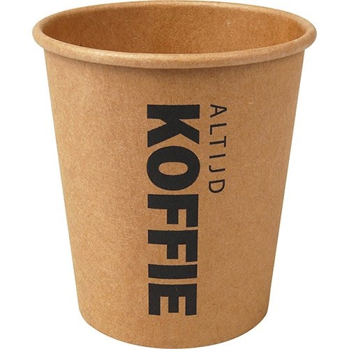Conpax Beker uit karton (altijd koffie), 177 ml, diameter 72 mm, pak van 50 stuks