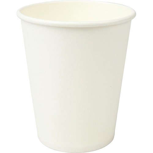 Q-CONNECT Beker uit karton, 150 ml, wit, pak van 100 stuks