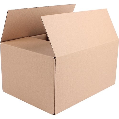 Merkloos Verzenddoos, enkele golf, bruin, ft 305 x 220 x 150 cm