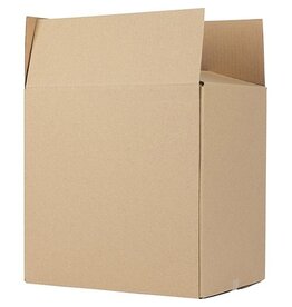 Merkloos Verzenddoos, bruin, ft 30,5 x 22 x 30 cm — levering per 25