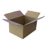 Merkloos Verzenddoos, enkele golf, 3 mm, bruin, ft 430 x 310 x 220 mm