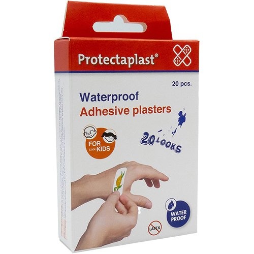 Protectaplast Protectaplast kinderpleister, assorti afmetingen, 20st.