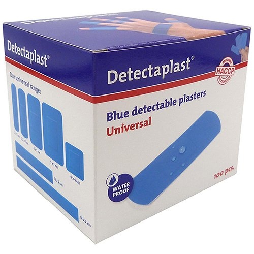 Detectaplast Detectaplast Universal pleister, ft 19 x 72 mm, pak van 100 stuks