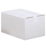 Merkloos Verzenddoos, enkele golf, 3 mm, wit, ft 305 x 220 x 80 mm