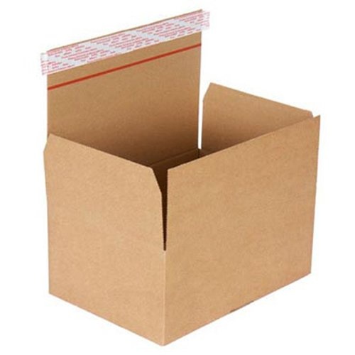Merkloos Verzenddoos, enkele golf, speedbox, bruin, ft 213 x 153 x 109 mm