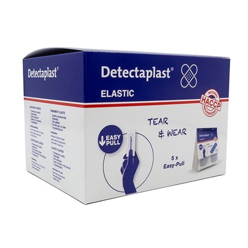 Detectaplast Detectaplast Tear & Wear Elastic Easy-Pull, ft 25 x 72 mm, 5 x 36 stuks