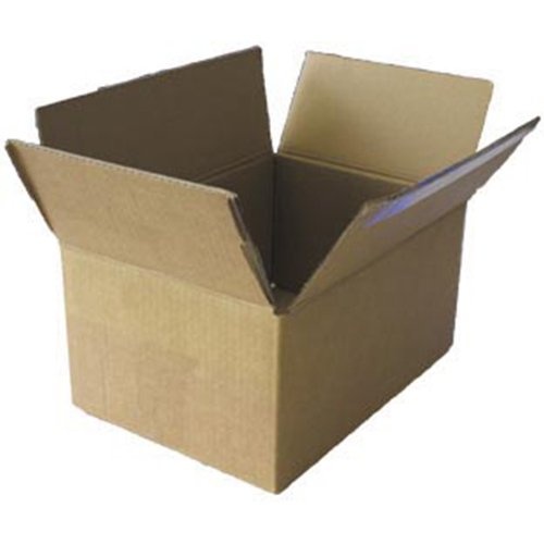 Merkloos Verzenddoos, anderhalve golf, 4,5 mm, bruin, ft 305 x 215 x 150 mm