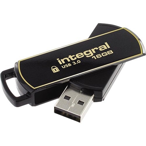 Integral Integral 360 Secure USB 3.0 stick, 16 GB
