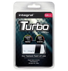 Integral Turbo USB 3.0 stick, 64 GB