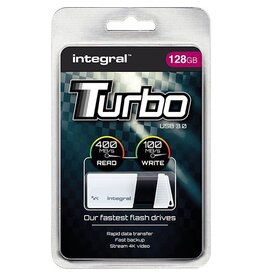 Integral Integral Turbo USB 3.0 stick, 128 GB