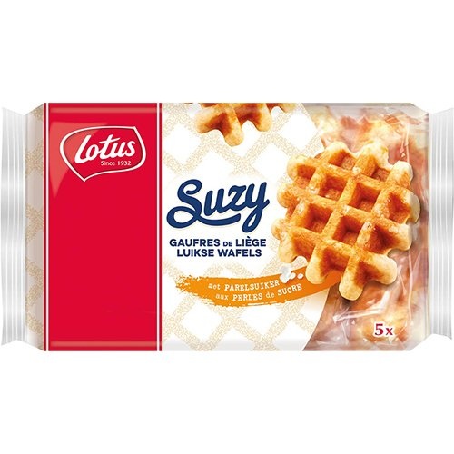 Lotus Lotus Suzy luikse wafel, 50 g, pak van 5 stuks