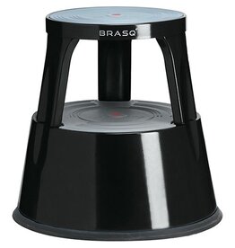 Brasq Opstapkruk Premium Metaal Zw [1st]