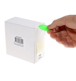 Rillprint Rill Etik Rond 35Mm Ds500 Grn [1st]