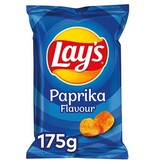 Lay'S Lay's Chips Paprika, zak van 175 g — levering per 8