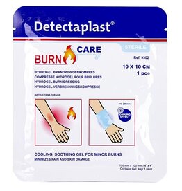 Detectaplast Detectaplast Burn Care hydrogel compres voor brandwonden, ft 10 x 10 cm