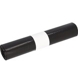 Deiss Deiss vuilniszak ft 50 x 64 cm, 25 micron, LDPE, rol van 24 stuks, zwart