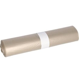Deiss Deiss vuilniszak, ft 90 x 120 x 0,5 cm, transparant, LDPE, rol van 10 stuks