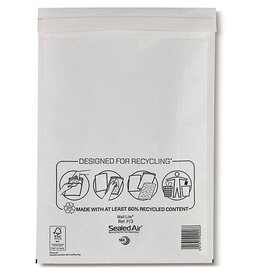 Mail Lite luchtkussenenveloppen, wit, F/3, 220 x 330 mm, doos van 50 stuks